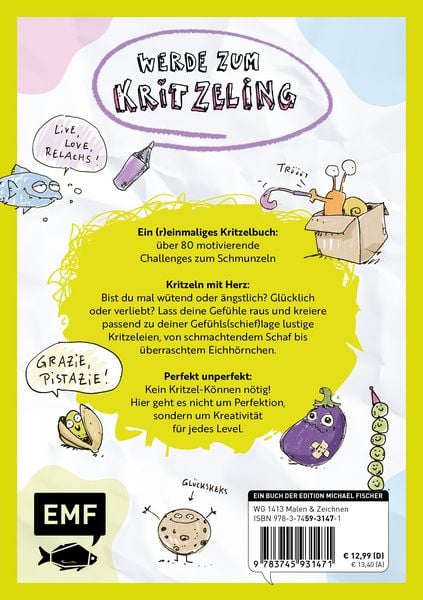 Produktbild: Mein (un)perfektes Kritzelbuch