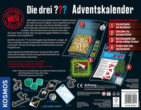 Produktbild: Die drei ??? Adventskalender