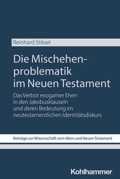Produktbild: Die Mischehenproblematik im Neuen Testament