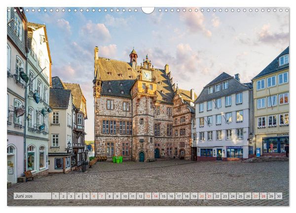 Produktbild: Marburg Impressionen (Wandkalender 2026 DIN A3 quer), CALVENDO Monatskalender