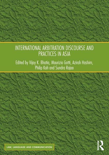 Produktbild: International Arbitration Discourse and Practices in Asia