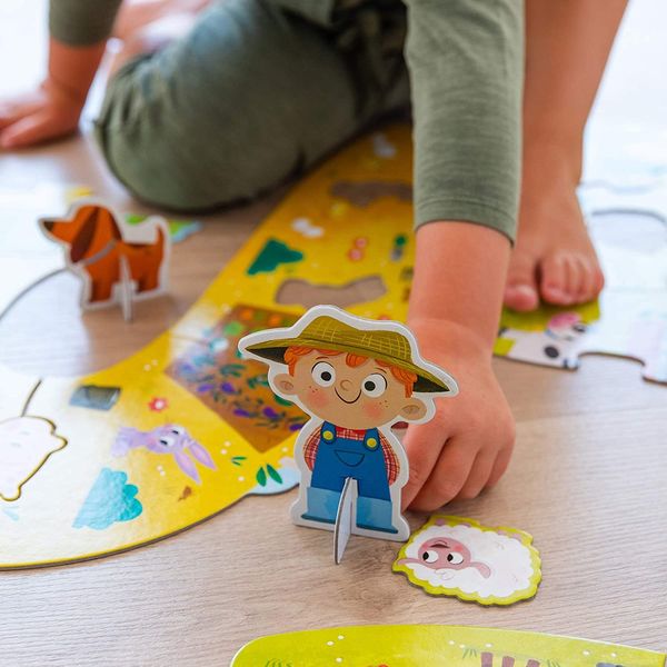 Produktbild: Goula - XXL-Puzzle Bauernhof