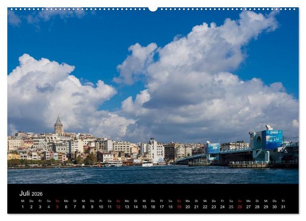 Produktbild: Istanbul (Wandkalender 2026 DIN A2 quer), CALVENDO Monatskalender