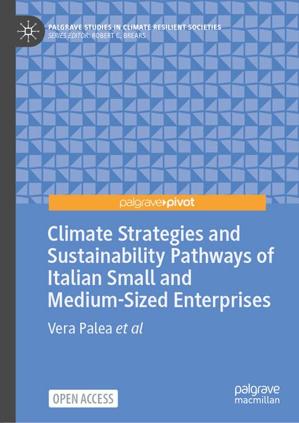 Produktbild: Climate Strategies and Sustainability Pathways of Italian Small and Medium-Sized Enterprises