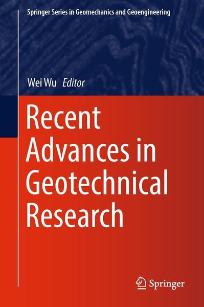 Produktbild: Recent Advances in Geotechnical Research