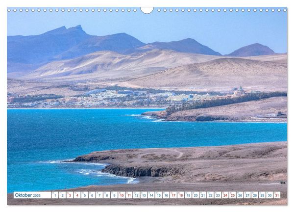 Produktbild: Fuerteventura, die ungez&auml;hmte Kanareninsel (Wandkalender 2026 DIN A3 quer), CALVENDO Monatskalender