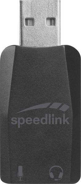 Produktbild: SPEEDLINK VIGO USB-A Sound Card, black