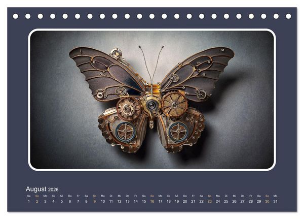 Produktbild: Roboterinsekten (Tischkalender 2026 DIN A5 quer), CALVENDO Monatskalender
