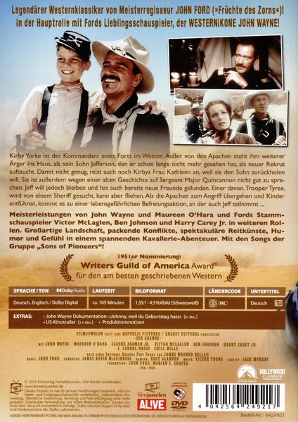 Produktbild: Rio Grande (John Wayne) (Neuauflage)