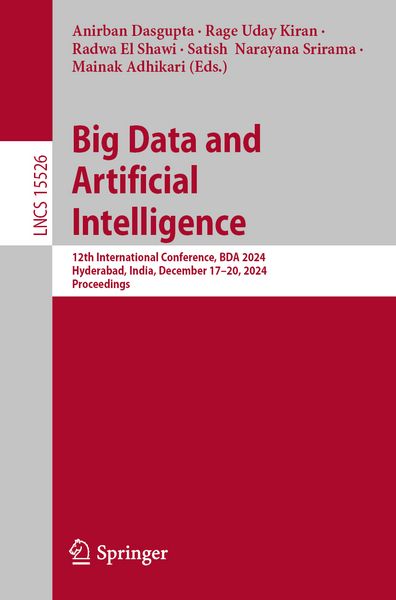 Produktbild: Big Data and Artificial Intelligence