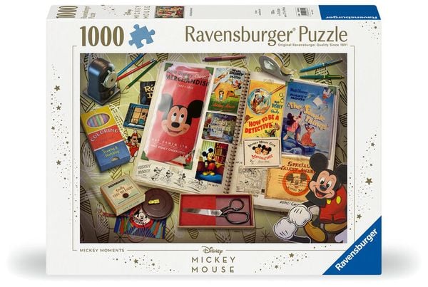 Produktbild: Erwachsenenpuzzle 1000 Teile - Disney Micky Maus - 1950 Mickey Moments