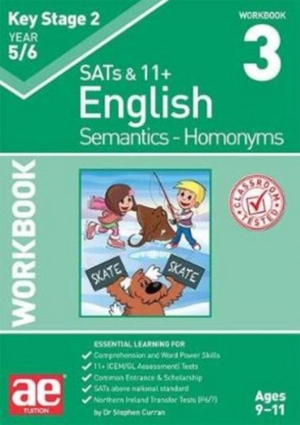 Produktbild: KS2 Semantics Year 5/6 Workbook 3 - Homonyms