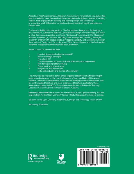 Produktbild: Aspects of Teaching Secondary Design and Technology