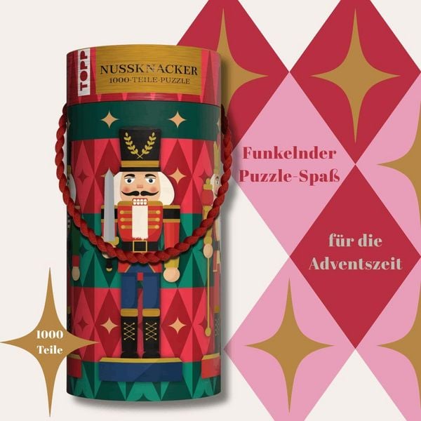 Produktbild: Weihnachts-Puzzle: Nussknacker &ndash; 1.000 Teile