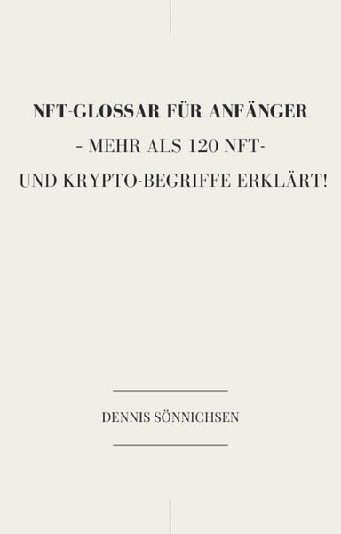 Produktbild: Ein NFT-Glossar f&uuml;r Anf&auml;nger