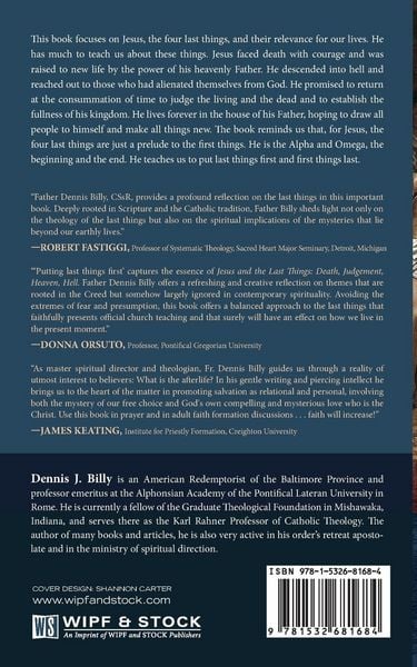 Produktbild: Jesus and the Last Things