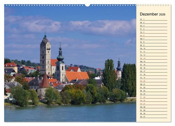Produktbild: Die Wachau - Bezaubernde Orte an der Donau (Wandkalender 2026 DIN A2 quer), CALVENDO Monatskalender