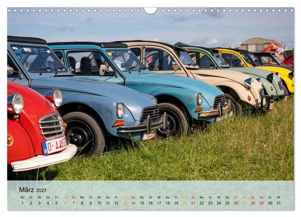 Produktbild: Nostalgie auf vier R&auml;dern (Wandkalender 2027 DIN A3 quer), CALVENDO Monatskalender