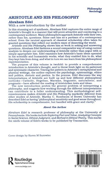 Produktbild: Aristotle and His Philosophy