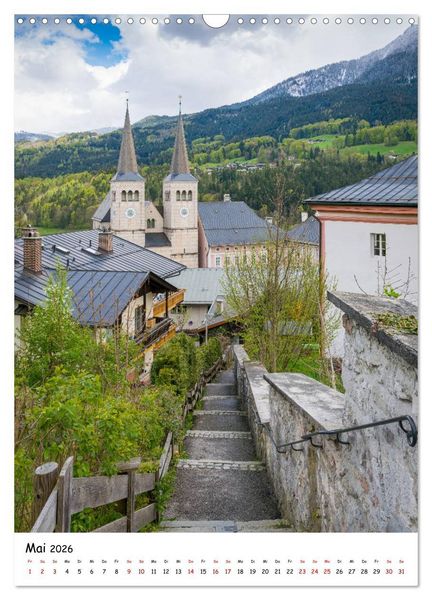 Produktbild: Willkommen im Berchtesgadener Land (Wandkalender 2026 DIN A3 hoch), CALVENDO Monatskalender