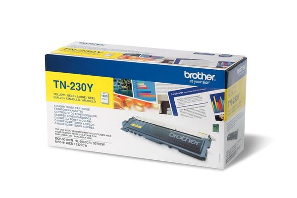 Brother Toner TN-230Y Original Gelb 1400 Seiten TN230Y