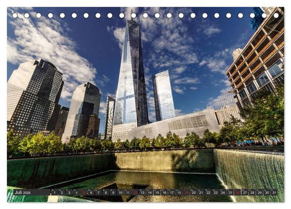 Produktbild: Fernweh New York City (Tischkalender 2026 DIN A5 quer), CALVENDO Monatskalender