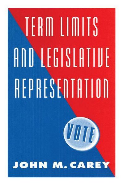 Produktbild: Term Limits and Legislative Representation