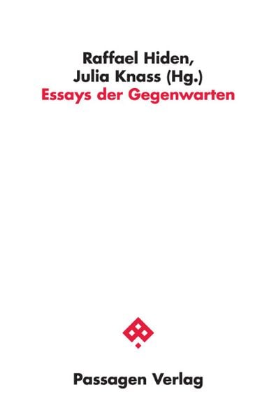 Produktbild: Essays der Gegenwarten