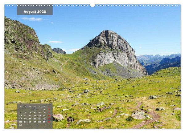 Produktbild: Die wilden Pyren&auml;en (Wandkalender 2026 DIN A2 quer), CALVENDO Monatskalender