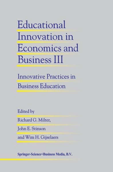 Produktbild: Educational Innovation in Economics and Business III