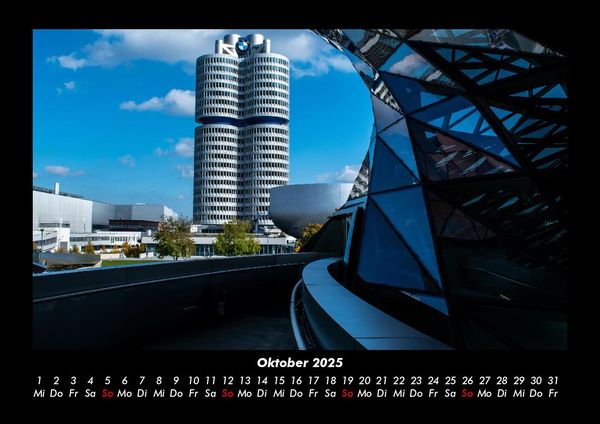 Produktbild: M&uuml;nchen 2025 Fotokalender DIN A3