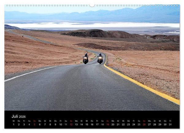 Produktbild: Born to be Wild - Mit der Harley durch den S&uuml;dwesten der USA (Wandkalender 2026 DIN A2 quer), CALVENDO Monatskalender