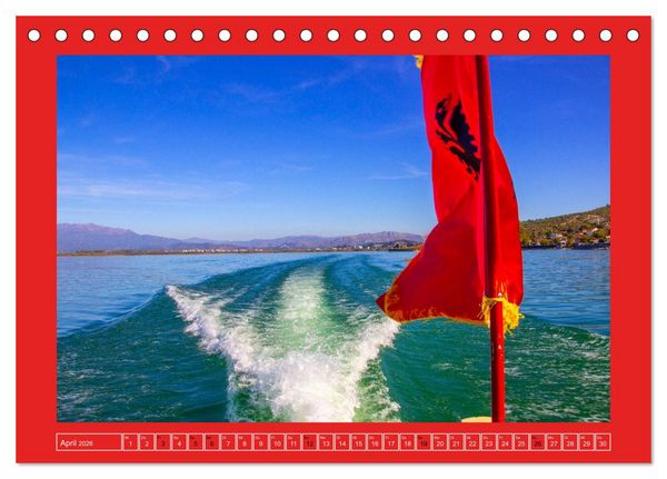 Produktbild: Shkodra &ndash; Perle im Norden Albaniens (Tischkalender 2026 DIN A5 quer), CALVENDO Monatskalender