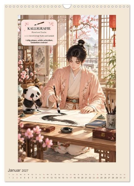 Produktbild: Beliebte Hobbys in China (Wandkalender 2027 DIN A3 hoch), CALVENDO Monatskalender