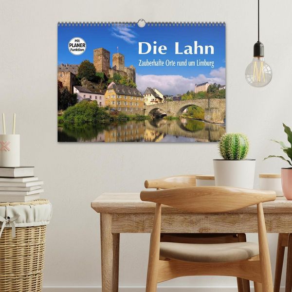 Produktbild: Die Lahn - Zauberhafte Orte rund um Limburg (Wandkalender 2026 DIN A3 quer), CALVENDO Monatskalender