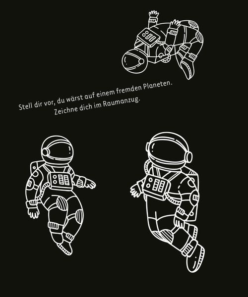 Produktbild: Kritzkratz-Spa&szlig; Weltall