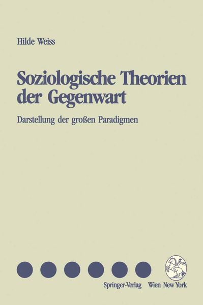 Produktbild: Soziologische Theorien der Gegenwart
