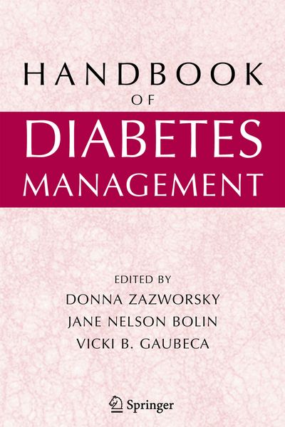 Produktbild: Handbook of Diabetes Management