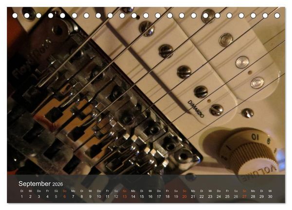 Produktbild: Instrumenten Perspektiven (Tischkalender 2026 DIN A5 quer), CALVENDO Monatskalender