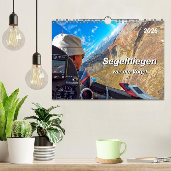 Produktbild: Segelfliegen - wie ein Vogel (Wandkalender 2026 DIN A4 quer), CALVENDO Monatskalender