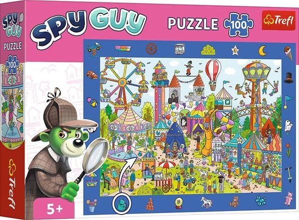 Produktbild: Observation / Beobachtungs Puzzle 100 - Spy Guy Vergn&uuml;gungspark