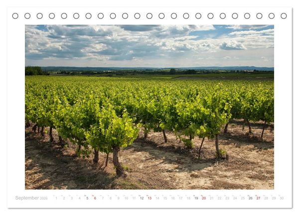 Produktbild: Streifzug durch die Provence (Tischkalender 2026 DIN A5 quer), CALVENDO Monatskalender