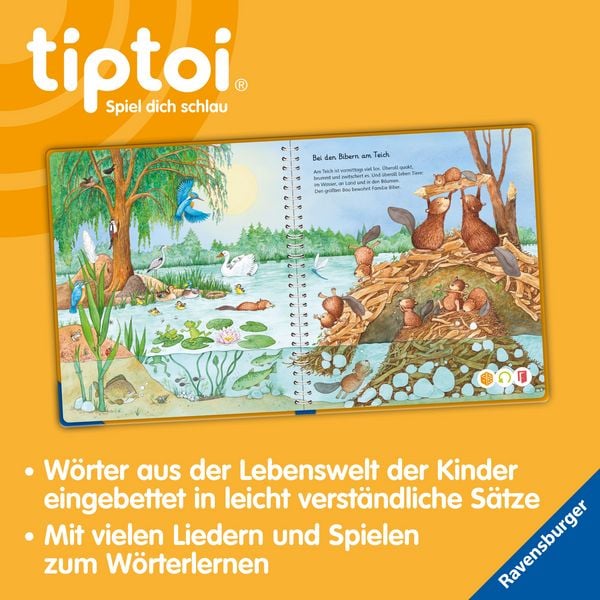 Produktbild: tiptoi&reg; Mein W&ouml;rter-Bilderbuch - Tiere