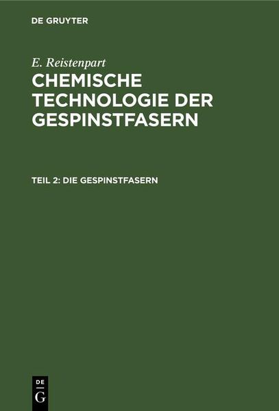 Produktbild: Die Gespinstfasern