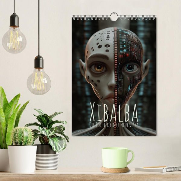 Produktbild: Xibalba &ndash; Die T&ouml;chter einer neuen &Auml;ra (Wandkalender 2026 DIN A4 hoch), CALVENDO Monatskalender