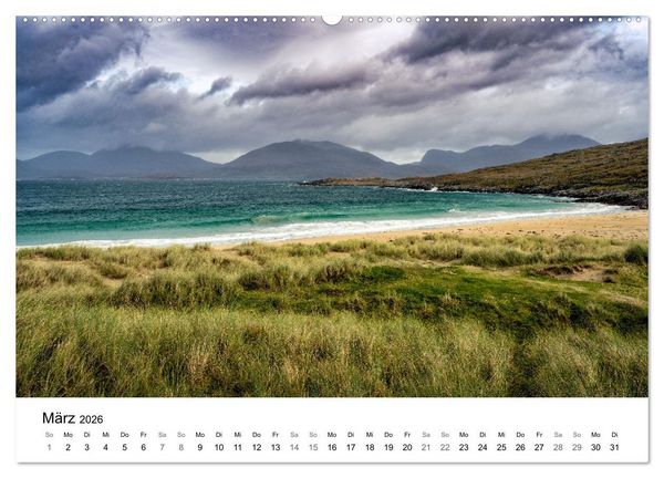 Produktbild: Luskentyre - Isle of Harris, Outer Hebrides (Wandkalender 2026 DIN A2 quer), CALVENDO Monatskalender