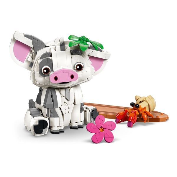 Produktbild: LEGO ǀ Disney 43292 Vaiana Pua, Schwein zum Bauen und Spielen, Zimmerdeko f&uuml;r Fans ab 9 Jahren