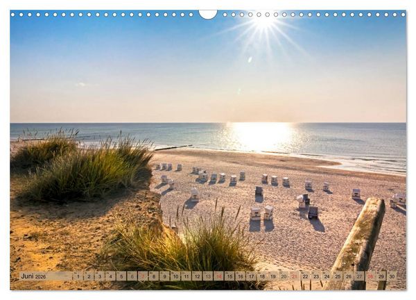 Produktbild: SYLT-LIEBE Atemberaubende Momente (Wandkalender 2026 DIN A3 quer), CALVENDO Monatskalender