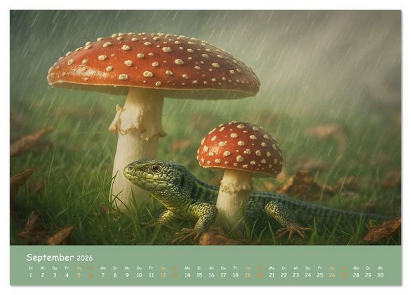 Produktbild: In feuchter Mission - Mistwetter Geschichten (Tischkalender 2026 DIN A5 quer), CALVENDO Monatskalender
