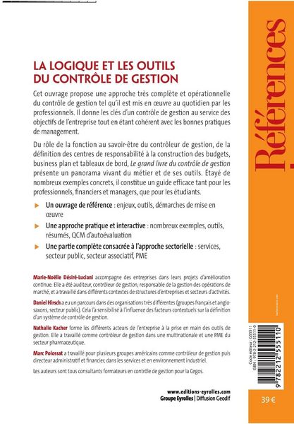 Produktbild: Le grand livre du contr&ocirc;le de gestion